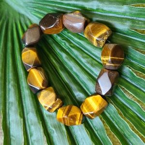 Tigers Eye Chunky Stretch Bracelet
